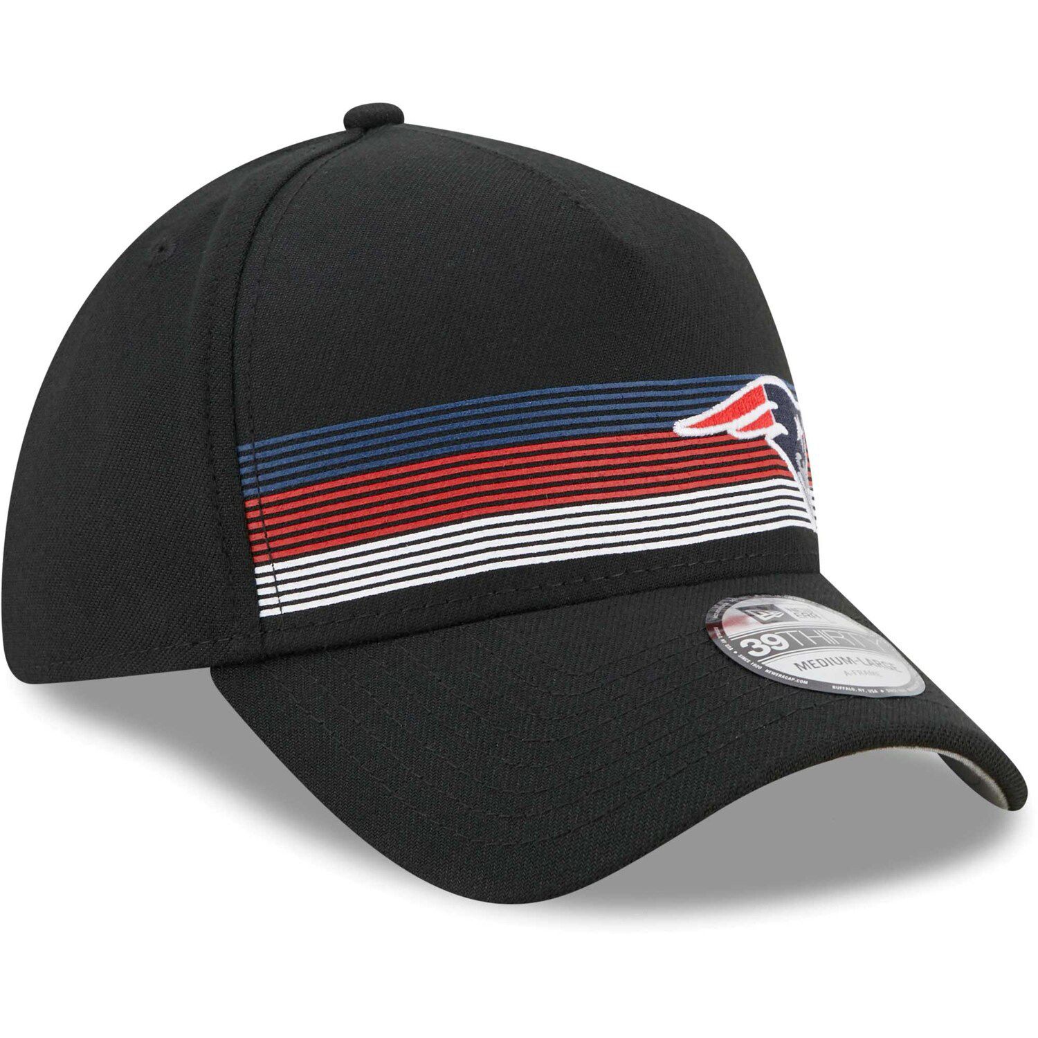 NFL New England Patriots Black Thin Ring - Groove Life