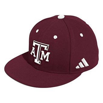 Men's adidas Maroon Texas A&M Aggies On-Field Baseball Fitted Hat