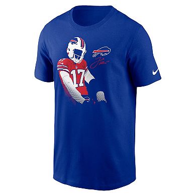 Men's Nike Josh Allen Royal Buffalo Bills Player Graphic T-Shirt