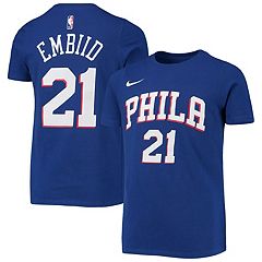 Phila Sixers Shop - Mens Fanatics Brandred Philadelphia 76ers 2023  Statement Edition Tyrese Maxey Name Number T Shirt