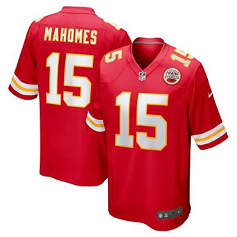 Men's Nike Patrick Mahomes Red Kansas City Chiefs Game Jersey