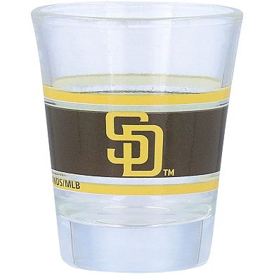 San Diego Padres 2oz. Stripe Shot Glass
