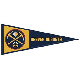 WinCraft Denver Nuggets 13" x 32" Wool Primary Logo Pennant