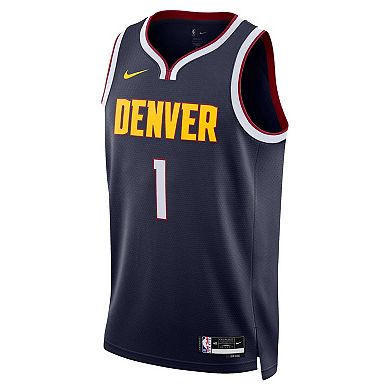 Unisex Nike Michael Porter Jr. Navy Denver Nuggets Swingman Jersey - Icon Edition