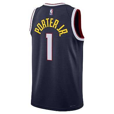 Unisex Nike Michael Porter Jr. Navy Denver Nuggets Swingman Jersey - Icon Edition