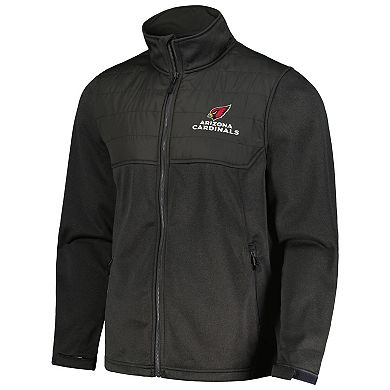 Men's Dunbrooke Heather Black Arizona Cardinals Explorer Tech Full-Zip Jacket