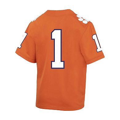 Preschool Nike Orange Clemson Tigers Untouchable Replica Football Jersey
