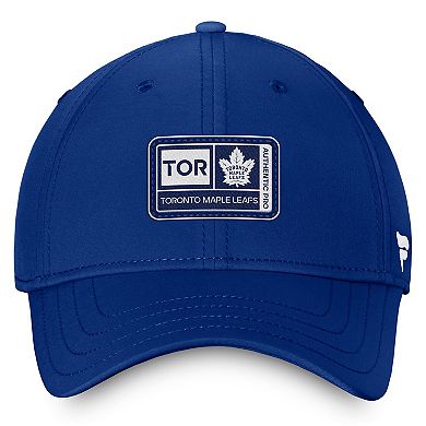 Men's Fanatics Branded Blue Toronto Maple Leafs Authentic Pro Training Camp Flex Hat