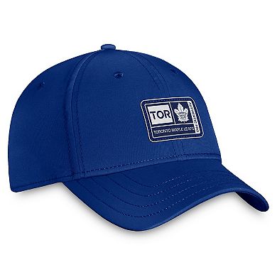 Men's Fanatics Branded Blue Toronto Maple Leafs Authentic Pro Training Camp Flex Hat