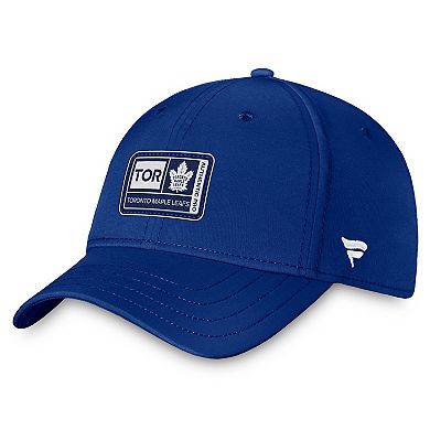 Men's Fanatics Branded Blue Toronto Maple Leafs Authentic Pro Training Camp Flex Hat