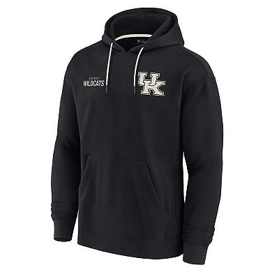 Unisex Fanatics Signature Black Kentucky Wildcats Super Soft Fleece Pullover Hoodie
