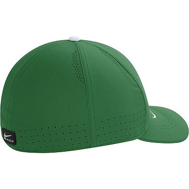 Men's Nike Kelly Green North Texas Mean Green 2022 Sideline Classic99 Swoosh Performance Flex Hat