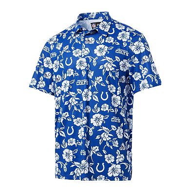 Men's Reyn Spooner Royal Indianapolis Colts Pua Performance Polo