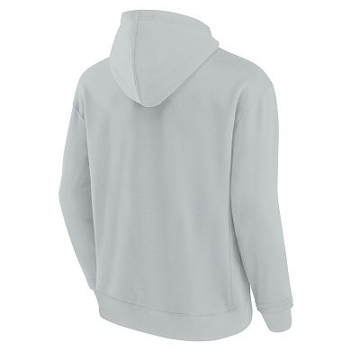 Unisex Fanatics Signature Gray Cincinnati Bengals Elements Super Soft Fleece Pullover Hoodie