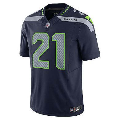 Men's Nike Devon Witherspoon Navy Seattle Seahawks Vapor F.U.S.E. Limited Jersey