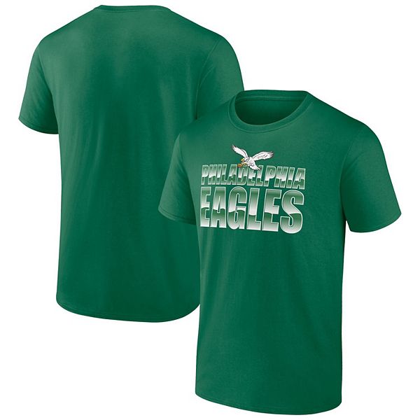 Men's Fanatics Branded Kelly Green Philadelphia Eagles Stadium Wave T-Shirt