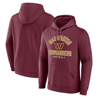Men's Fanatics Branded Burgundy Washington Commanders Between the Pylons Pullover Hoodie