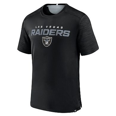 Men's Fanatics Branded Black Las Vegas Raiders Defender Evo T-Shirt