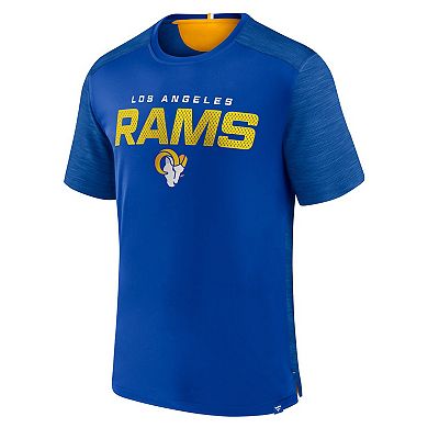 Men's Fanatics Branded Royal Los Angeles Rams Defender Evo T-Shirt