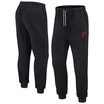 Unisex Fanatics Signature Black Miami Heat Elements Super Soft Fleece Jogger