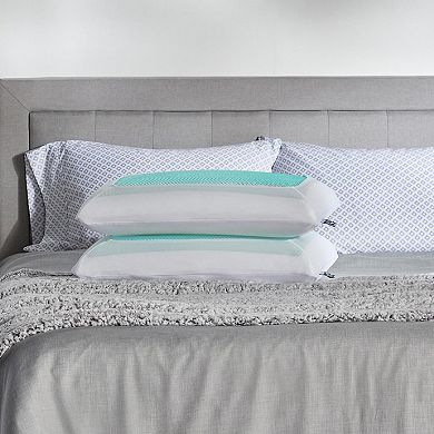 Sealy Essentials Cooling Gel Memory Foam 2-pack Pillow Set