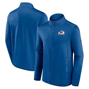 Men's Fanatics Branded Blue Colorado Avalanche Authentic Pro Full-Zip Jacket