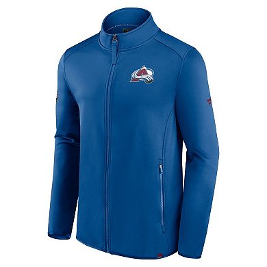 Men's Fanatics Branded  Blue Colorado Avalanche Authentic Pro Full-Zip Jacket