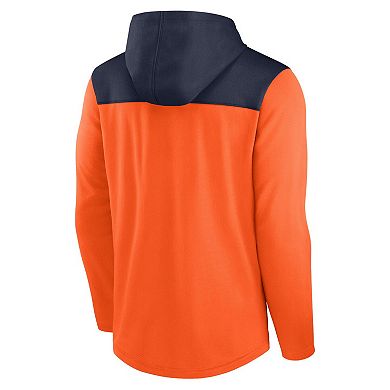 Men's Nike Orange Denver Broncos Fan Gear Pullover Hoodie