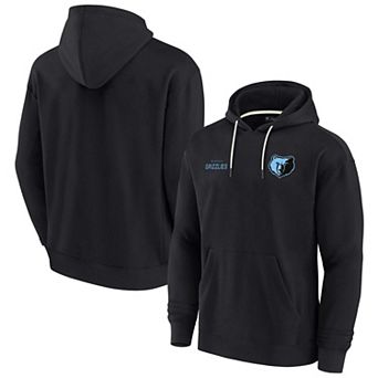 Unisex Fanatics Signature Black Memphis Grizzlies Super Soft Fleece Pullover Hoodie
