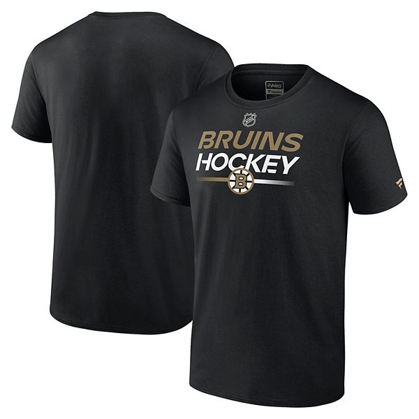Men's Fanatics Branded Black Boston Bruins Authentic Pro Primary Replen ...