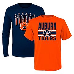 Men's Columbia Orange Auburn Tigers PFG Terminal Tackle Omni-Shade Raglan  Long Sleeve T-Shirt