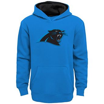 Youth Blue Carolina Panthers Prime Pullover Hoodie