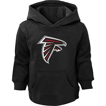 Toddler Black Atlanta Falcons Logo Pullover Hoodie