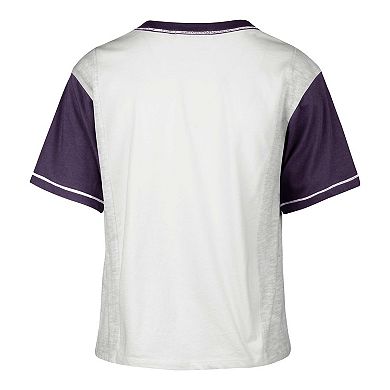 Women's '47 White LSU Tigers Vault Premier Tilda T-Shirt