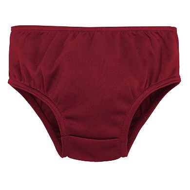 Girls Toddler Garnet/Black South Carolina Gamecocks Two-Piece Cheer Captain Jumper Dress & Bloomers Set