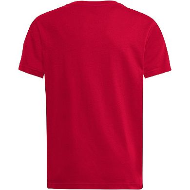 Youth adidas Scarlet Nebraska Huskers Fresh T-Shirt