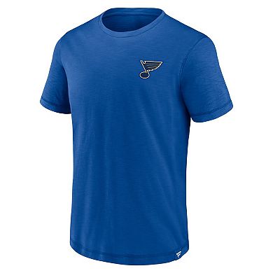 Men's Fanatics Branded Blue St. Louis Blues High Stick T-Shirt