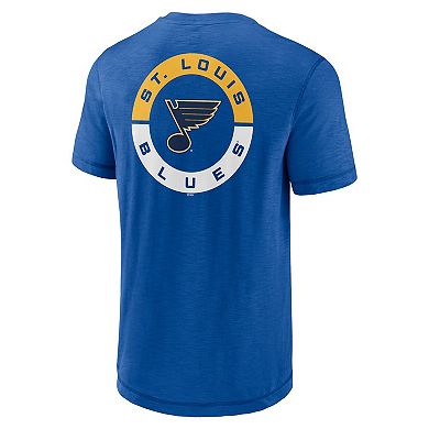 Men's Fanatics Branded Blue St. Louis Blues High Stick T-Shirt