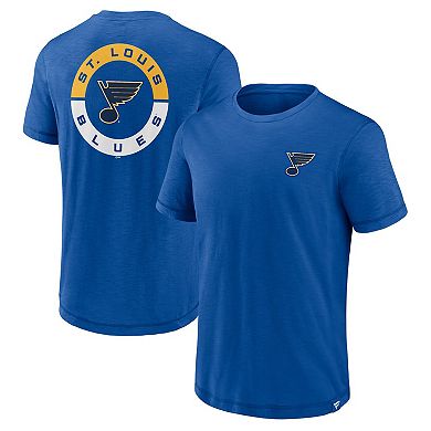 Men's Fanatics Branded Blue St. Louis Blues High Stick T-Shirt