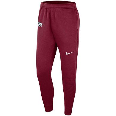 Men's Nike Cardinal Arkansas Razorbacks Club Fleece Pants