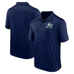 Men's Columbia Navy Notre Dame Fighting Irish Super Slack Tide Omni-Shade  Button-Up Shirt