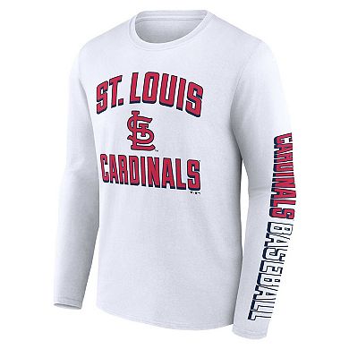 Men's Fanatics Branded Red/White St. Louis Cardinals Two-Pack Combo T-Shirt Set