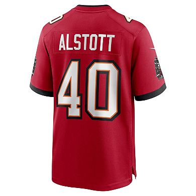 Men's Nike Mike Alstott Red Tampa Bay Buccaneers Retired Player Game Jersey