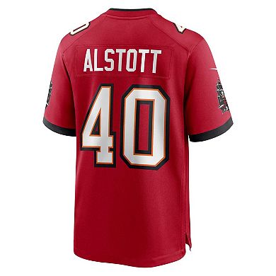 Men's Nike Mike Alstott Red Tampa Bay Buccaneers Retired Player Game Jersey