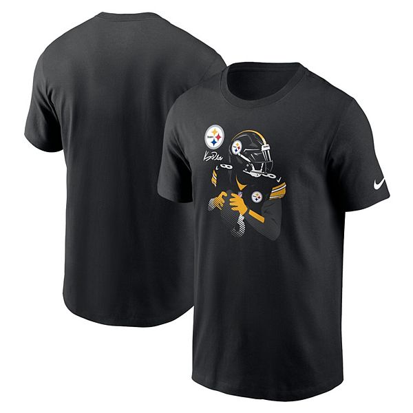 Men's Nike Kenny Pickett Black Pittsburgh Steelers Player Graphic TShirt