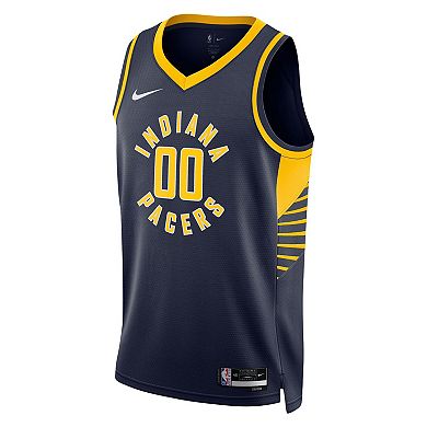 Unisex Nike Bennedict Mathurin Navy Indiana Pacers Swingman Jersey - Association Edition