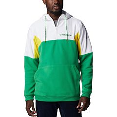 Men's Columbia Gray Oregon Ducks Powder Lite Omni-Heat Reflective Full-Zip  Jacket