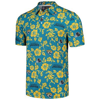 Men's Reyn Spooner Teal Jacksonville Jaguars Pua Performance Polo