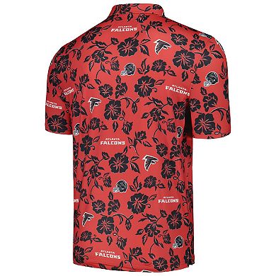 Men's Reyn Spooner Red Atlanta Falcons Pua Performance Polo
