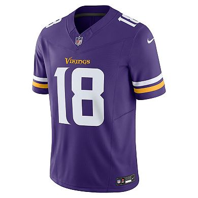 Men's Nike Justin Jefferson Purple Minnesota Vikings Vapor F.U.S.E. Limited Jersey